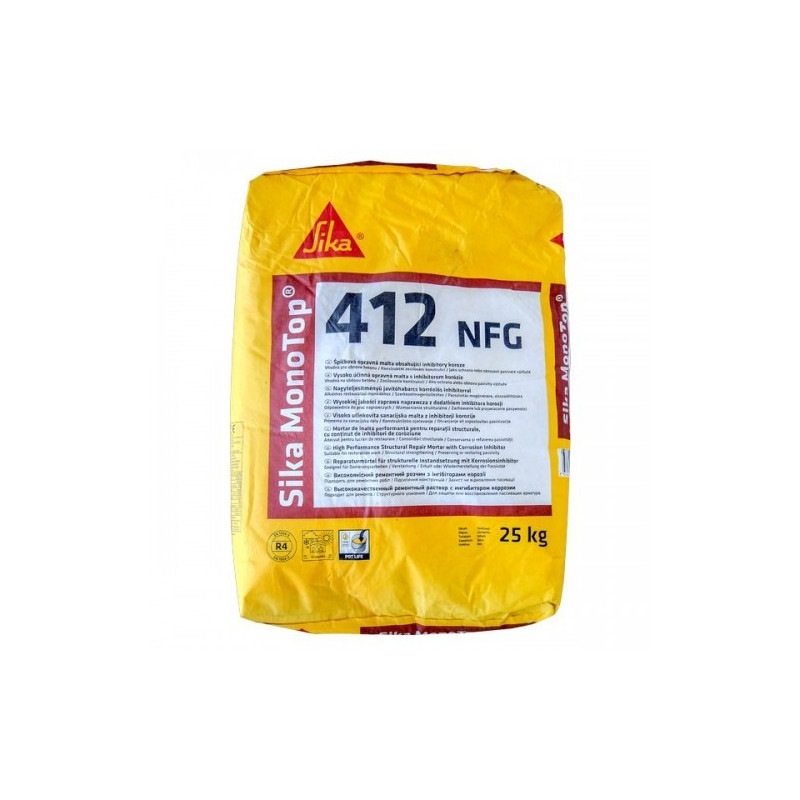 Sika MonoTop-4080 NFG Mortar R4 pentru reparatii structurale Sika MonoTop-4080 NFG Mortar R4 pentru reparatii structurale