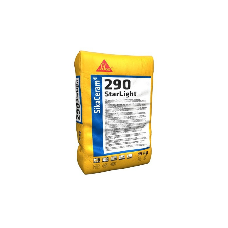 SikaCeram-290 StarLight Adeziv deformabil cu consistenta variabila si randament ridicat SikaCeram-290 StarLight Adeziv deformabil cu consistenta variabila si randament ridicat