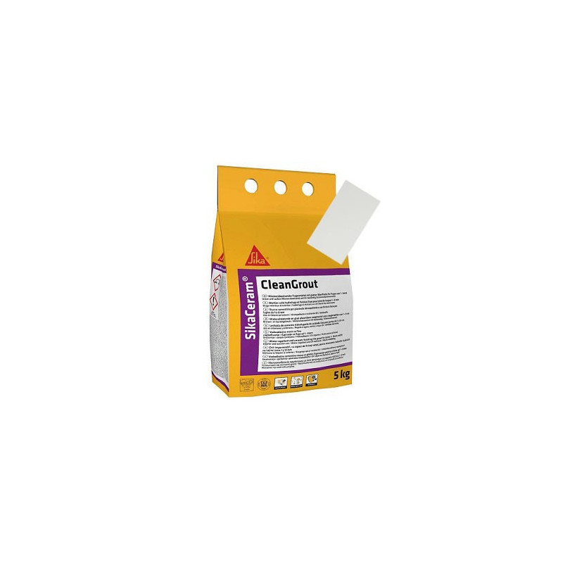 SikaCeram CleanGrout Light Grey Chit de rosturi 1-8 mm