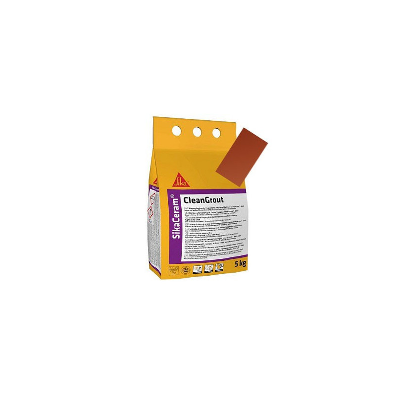 SikaCeram CleanGrout Terracotta Chit de rosturi 1-8 mm SikaCeram CleanGrout Terracotta Chit de rosturi 1-8 mm