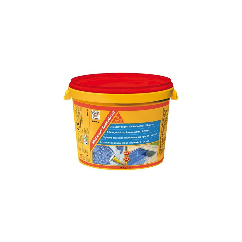 SikaCeram EpoxyGrout 5Kg Chit epoxidic 2-20mm