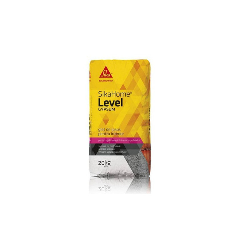 SikaHome Level Gypsum Glet de ipsos pentru interior SikaHome Level Gypsum Glet de ipsos pentru interior