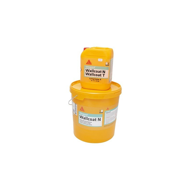 Sikagard Wallcoat-N  20Kg  RAL 7032 Vopsea epoxidica pentru pereti