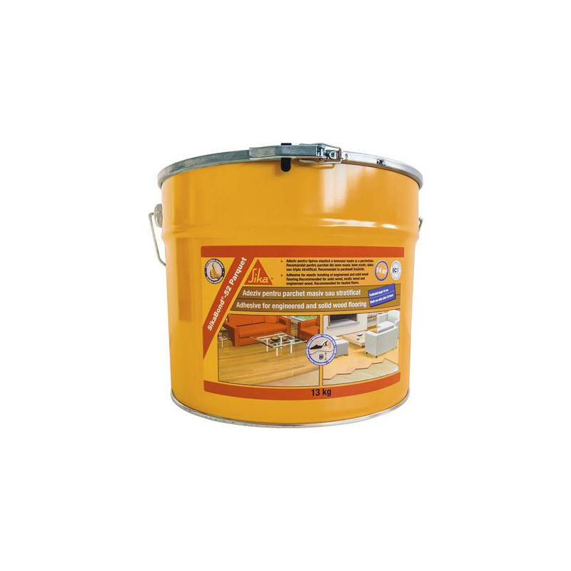 SikaBond 52 Parquet 13Kg Adeziv elastic pentru parchet SikaBond 52 Parquet 13Kg Adeziv elastic pentru parchet