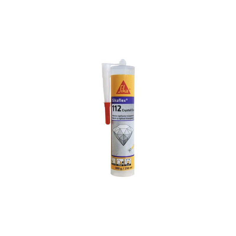 SikaFlex 112 Crystal Clear Adeziv elastic transparent SikaFlex 112 Crystal Clear Adeziv elastic transparent