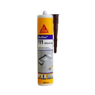 SikaFlex 111 Stick&Seal Maro Adeziv hibrid