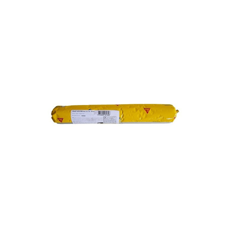 Sikasil 670 Fire Gri 600ml Silicon rezistent la foc
