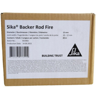 Sika Backer Rod Fire 15mm Profil de rost rezistent la foc