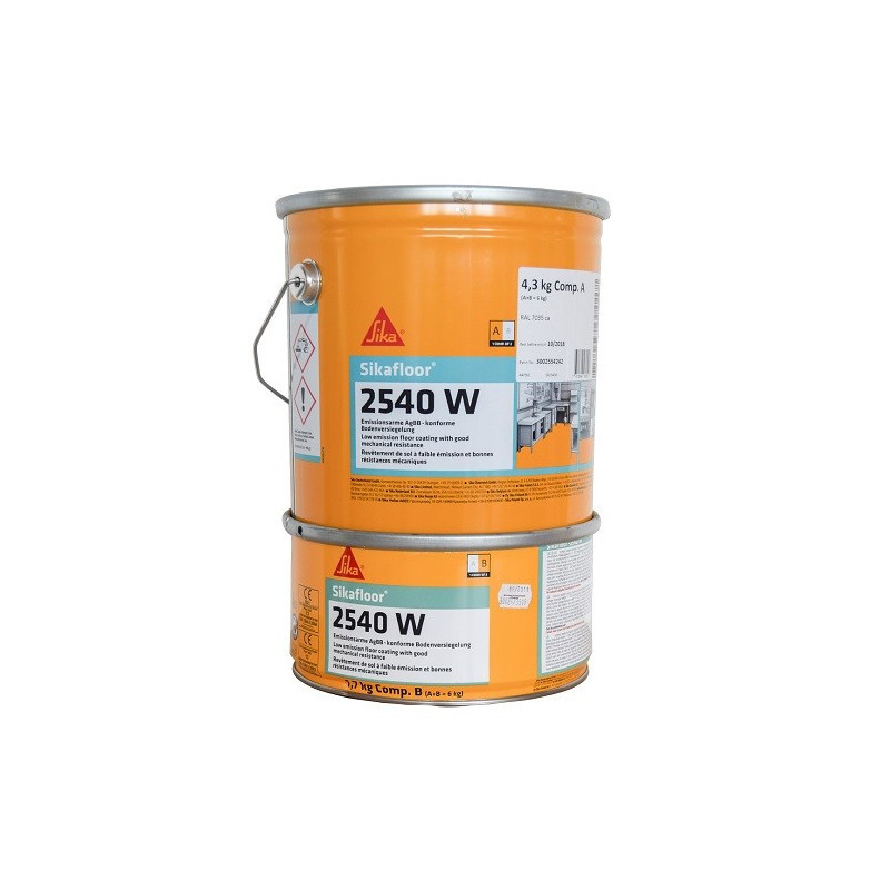 Sikafloor-2540W 6Kg Vopsea epoxidica pe baza de apa, bicomponenta