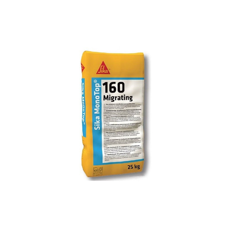 Sika MonoTop®-160 Migrating Mortar de impermeabilizare prin cristalizare Sika MonoTop®-160 Migrating Mortar de impermeabilizare prin cristalizare
