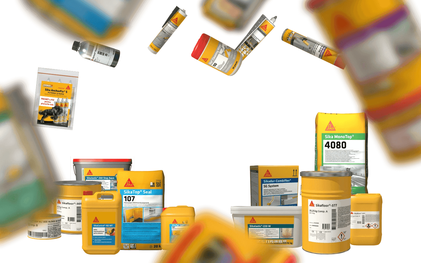 Distribuitorul tău autorizat de produse Sika